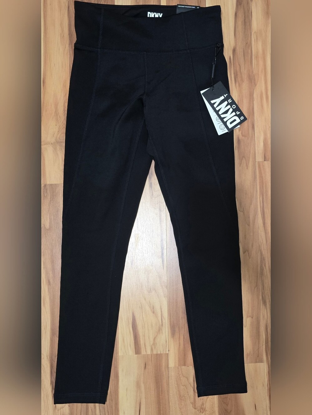DKNY Black Womens Performance Leggings